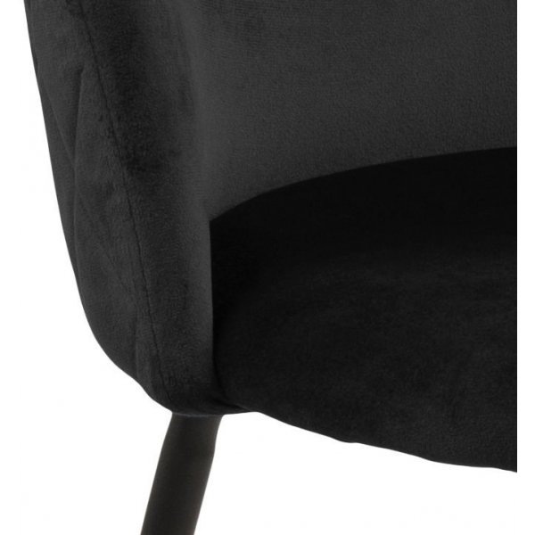 Chaise de salle à manger Louise - Noir Chaise de salle à manger Louise - Noir