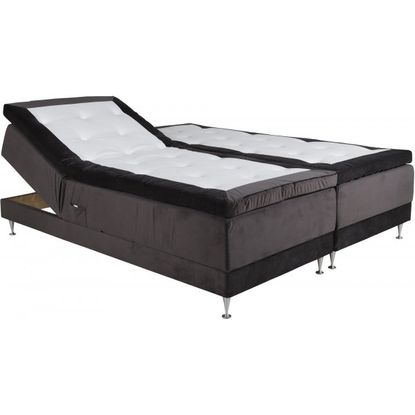 Vansbro sng 180 x 200 cm Fast - Mrkgr sammet