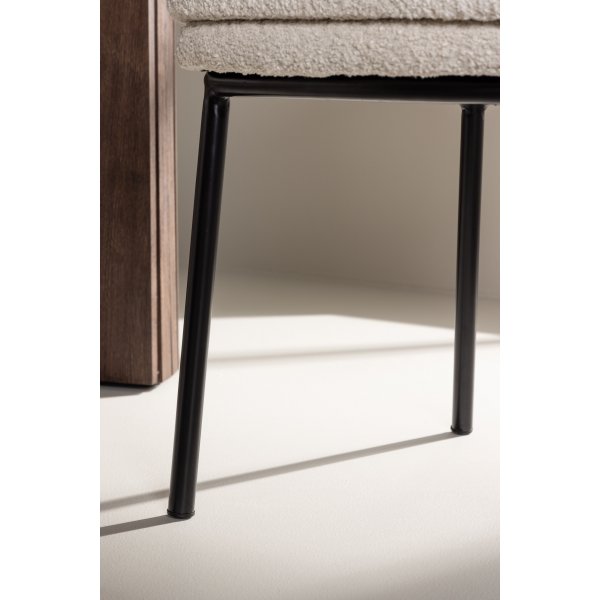 Agnes matstol - Vit boucle Agnes matstol - Vit boucle