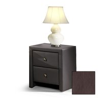 Klara sängbord - Mörk brun Eco läder Klara sängbord - Mörk brun Eco läder