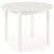 Table  manger extensible Berivan 102-142 cm - Blanc