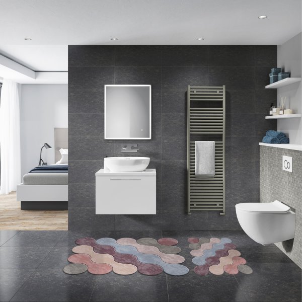 Dots badmat - Paars Dots badmat - Paars