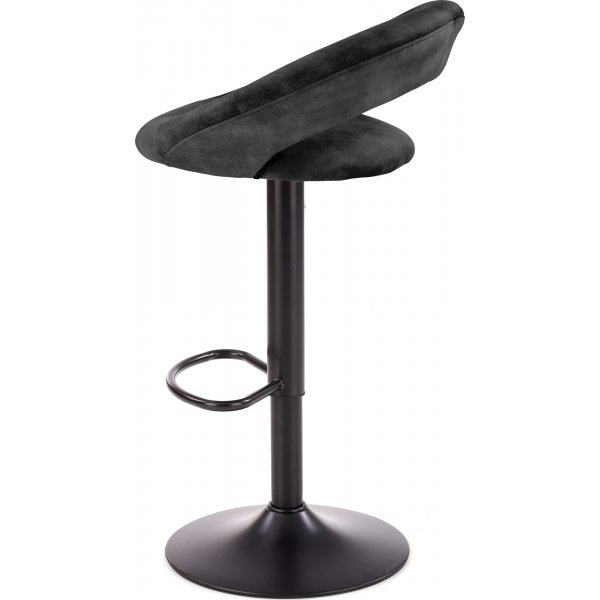 Barstol svart hj och snkbar
