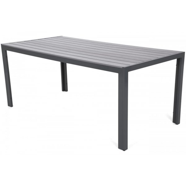 Utematgrupp Ibiza bord med 8 st positionsstolar - Gr/mrk gr