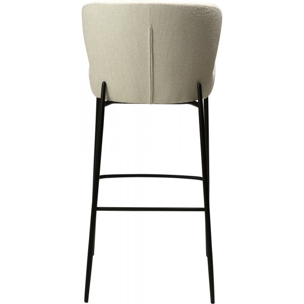 Glam barstol - Simply beige boucle/svart Glam barstol - Simply beige boucle/svart