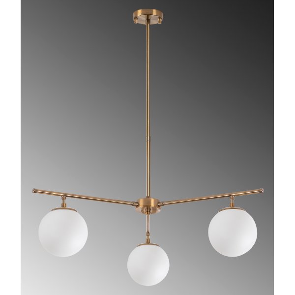 Atlas taklampa 10261 - Vintage/vit