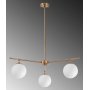 Atlas taklampa 10261 - Vintage/vit