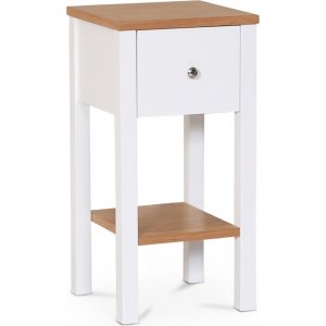 Sandhamn vitt sngbord med ek