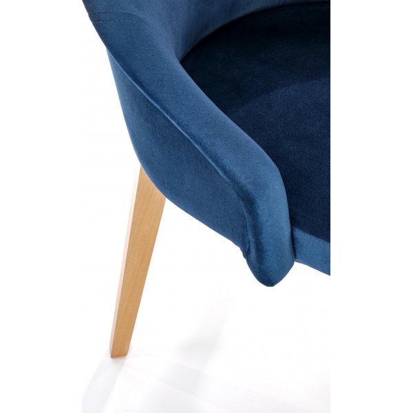 Chaise de salle  manger Catrin 2 - Bleu