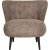 Fauteuil Covelo - Boucl marron