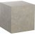 Table basse Kuben feuille de marbre beige 60 x 60 x 60 cm