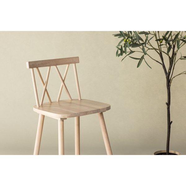 Tabouret de bar Mollstrm - Blanchiment de chaux