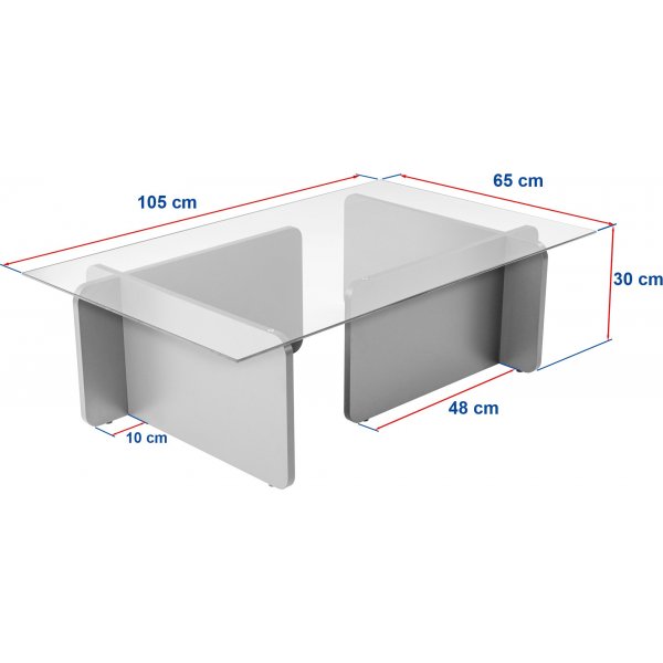 Flavio soffbord - Ek Flavio soffbord - Ek