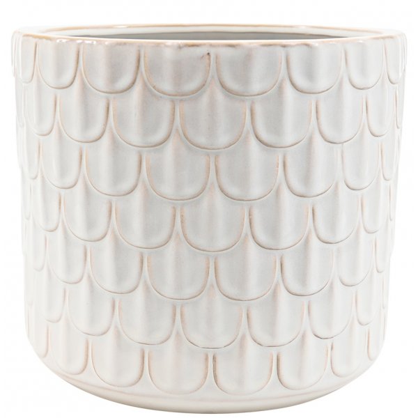 Pot Elbe Large - Vit Pot Elbe Large - Vit