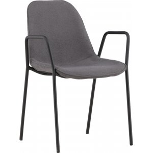 Chaise de salle  manger Kldesholmen - Noir/gris fonc
