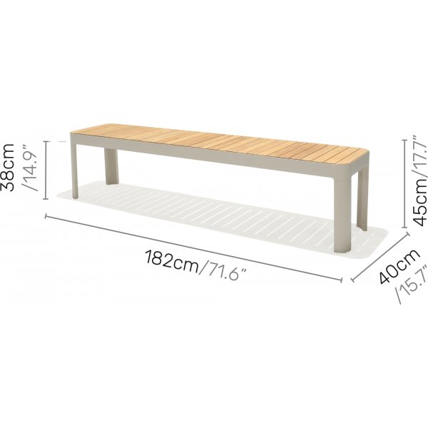 Portals matgrupp 21 - Vit/teak Portals matgrupp 21 - Vit/teak