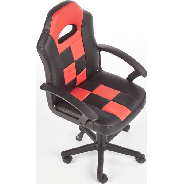 Alfrida kontorsstol - Svart/röd Alfrida kontorsstol - Svart/röd