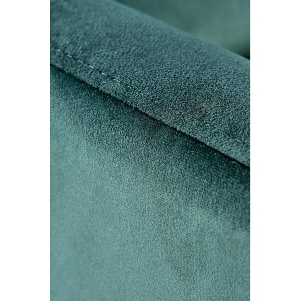 Fauteuil inclinable Gunvor en velours vert Fauteuil inclinable Gunvor en velours vert