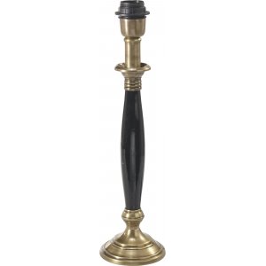 Pied de lampe Madison - Noir/Laiton antique - 43 cm