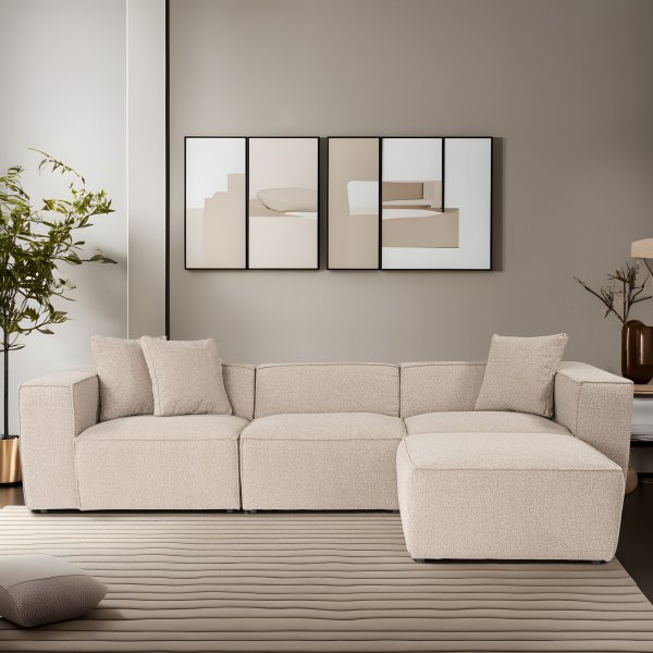 Lora divansoffa - Peach Lora divansoffa - Peach