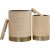 Ensemble pouf confort - Beige