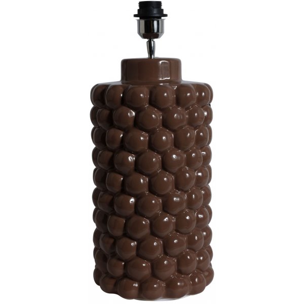 Big Bouble lampfot H48 cm - Brun