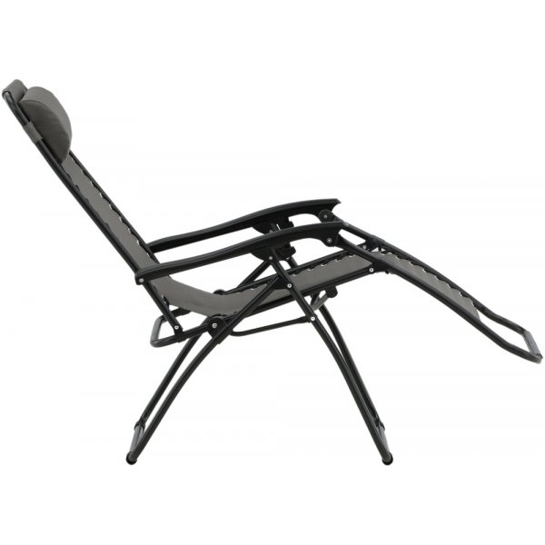 Melker solstol - Svart/Grå Melker solstol - Svart/Grå