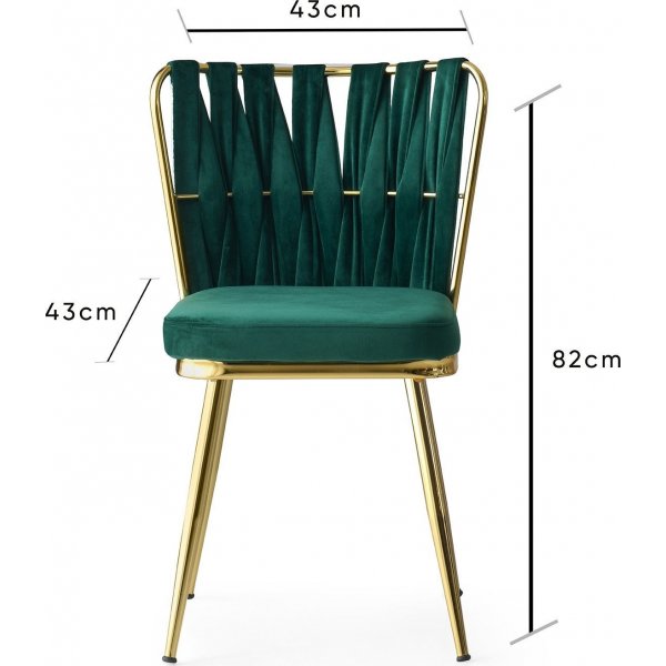 Ensemble de chaises Kusak - vert Ensemble de chaises Kusak - vert