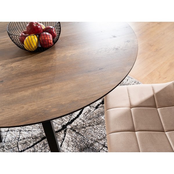 Oakland runt matbord i valnöt Ø100 cm Oakland runt matbord i valnöt Ø100 cm