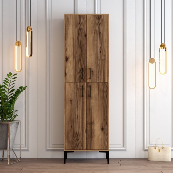 Meuble à chaussures Berlin - Noyer Meuble à chaussures Berlin - Noyer