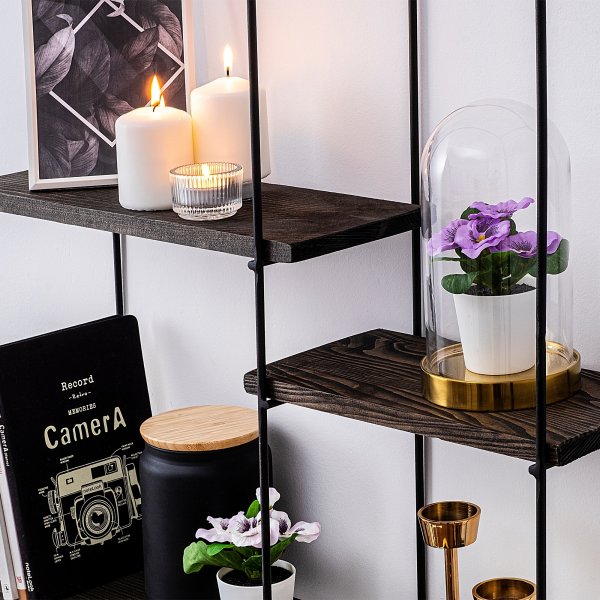 Lilac v�gghylla - Svart/natur