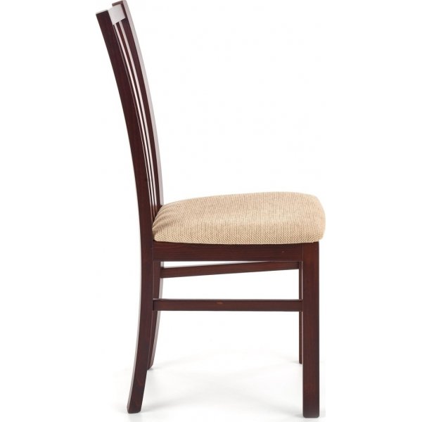 Chaise Libby - Noyer / Beige