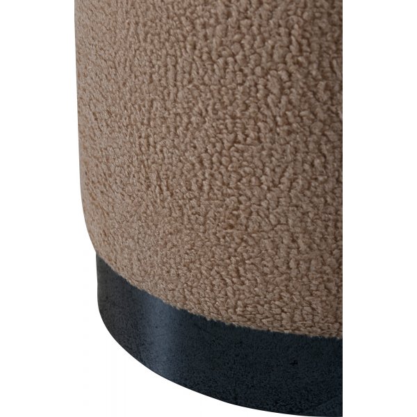 Pouf Rémi - Peluche beige Pouf Rémi - Peluche beige