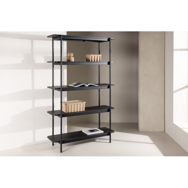 Heim hylla 190 cm - Svart Heim hylla 190 cm - Svart