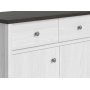Salvador sideboard - Vit/svart