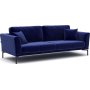 Jade 3-sits soffa - Bl