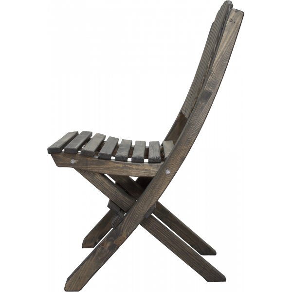 Table de groupe d'extrieur Wilma 65 x 65 cm avec 2 chaises Visby - Gris