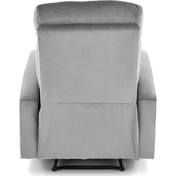Fauteuil inclinable Wonder en velours gris