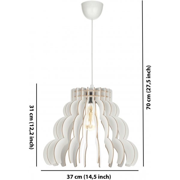 Plafonnier Nuageux - Blanc Plafonnier Nuageux - Blanc