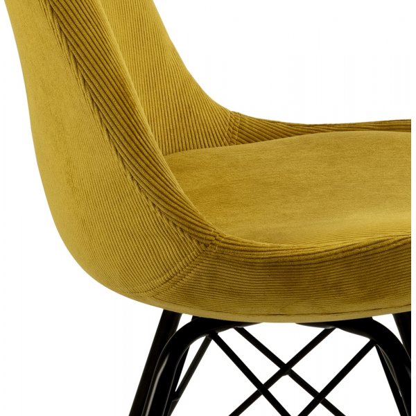 Eris eetkamerstoel - Geel