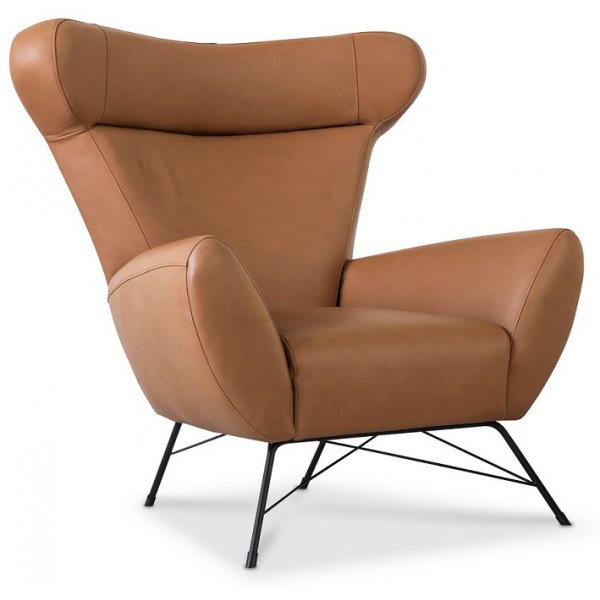 Town fåtölj i anilinläder Cognac Town fåtölj i anilinläder Cognac