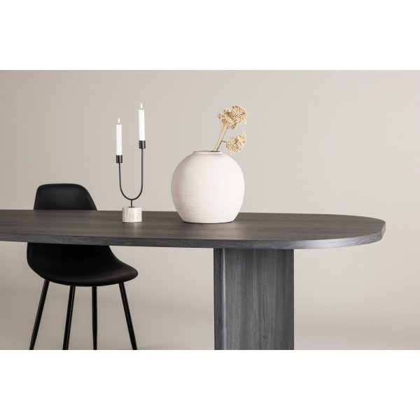 Grönvik matbord 220 x 100 cm - Svart Grönvik matbord 220 x 100 cm - Svart