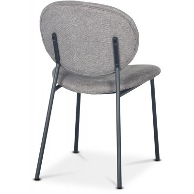 Tofta stol - Grtt tyg/svart + Mbelvrdskit fr textilier
