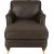 Howard Watford Deluxe Divan Fauteuil - Vintage bruin kunstleer