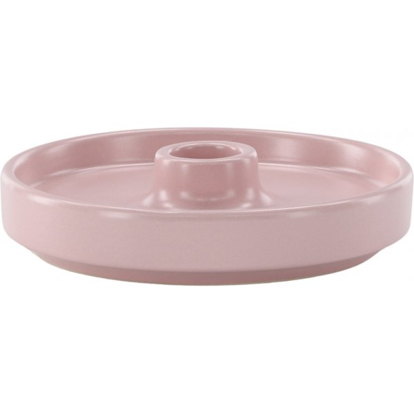 Bette ljusstake 13 x 4 cm - Ljusrosa Bette ljusstake 13 x 4 cm - Ljusrosa