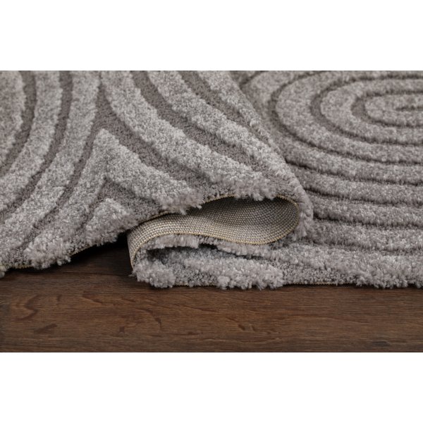 Tapis tissé à la machine Genova Zen Gris Tapis tissé à la machine Genova Zen Gris