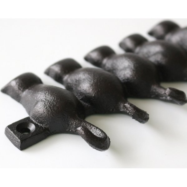 Kattenhaak strip - Zwart