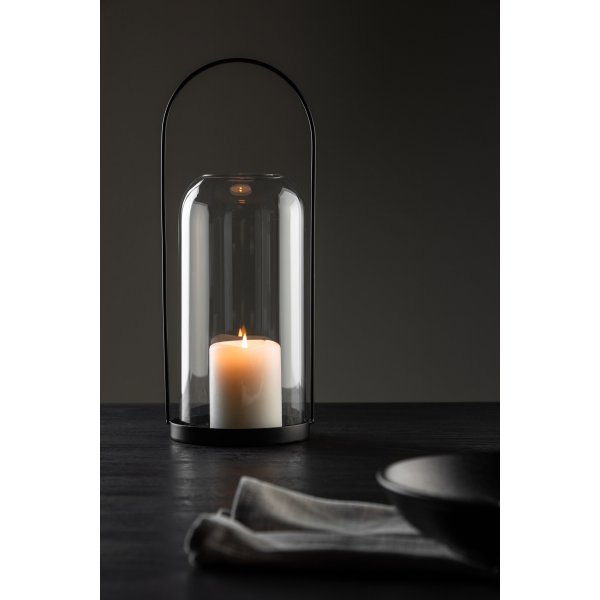 Lanterne Flora Ø13 cm - Noir Lanterne Flora Ø13 cm - Noir