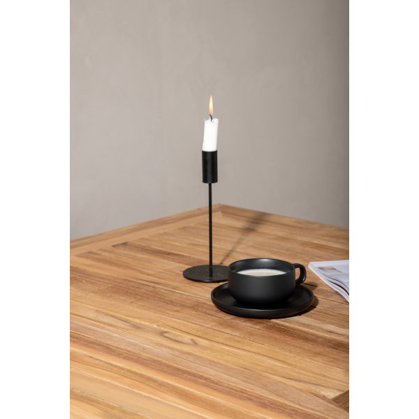 Panama matbord 210 x 90 cm - Svart/Natur Panama matbord 210 x 90 cm - Svart/Natur