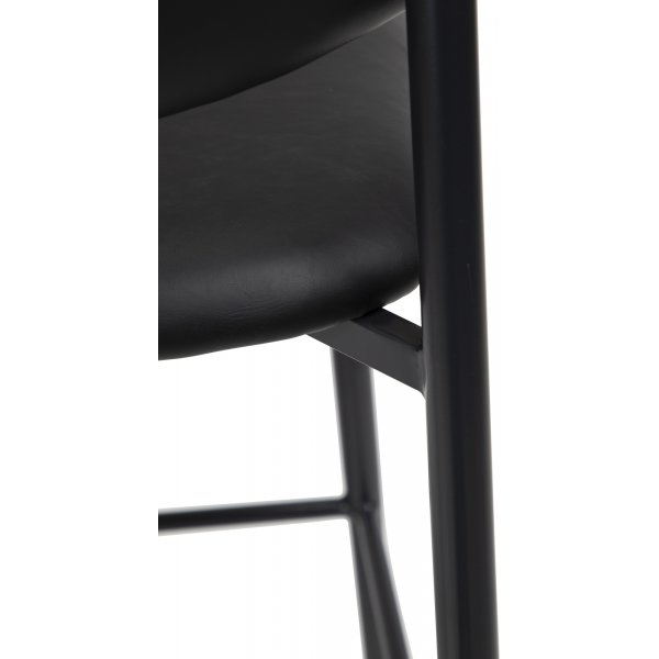 Chaise de comptoir Tush - PU noir Chaise de comptoir Tush - PU noir